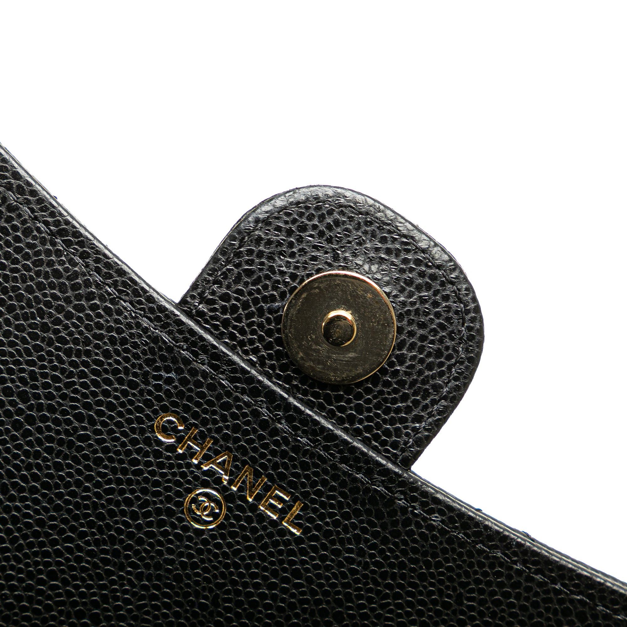 Chanel Chanel Caviar Quilted Phone Holder Wallet on Chain Black Size ONE SIZE - 11 Thumbnail