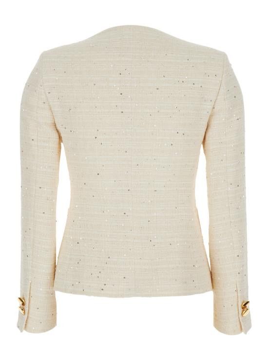 Tagliatore TAGLIATORE Women Suit Jackets BEVERLY970154A1123 White Size M / US 6-8 / IT 42-44 - 2 Thumbnail