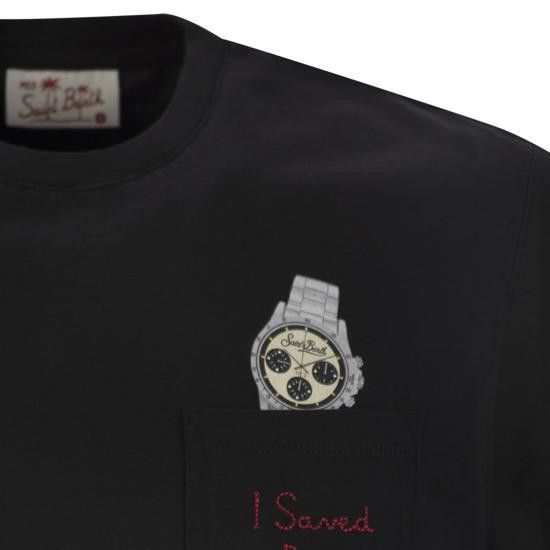 MC2 Saint Barth MC2 SAINT BARTH Men Polo Shirts AUS0001 BLACK Size US M / EU 48-50 / 2 - 4 Thumbnail