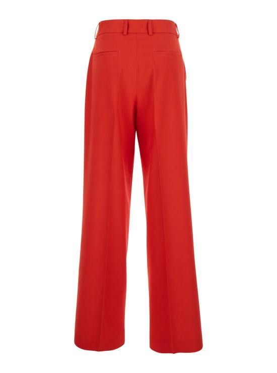 MSGM MSGM Women Straight Pants 3841MDP1625710618 Red Size 27" / US 4 / IT 40 - 2 Thumbnail