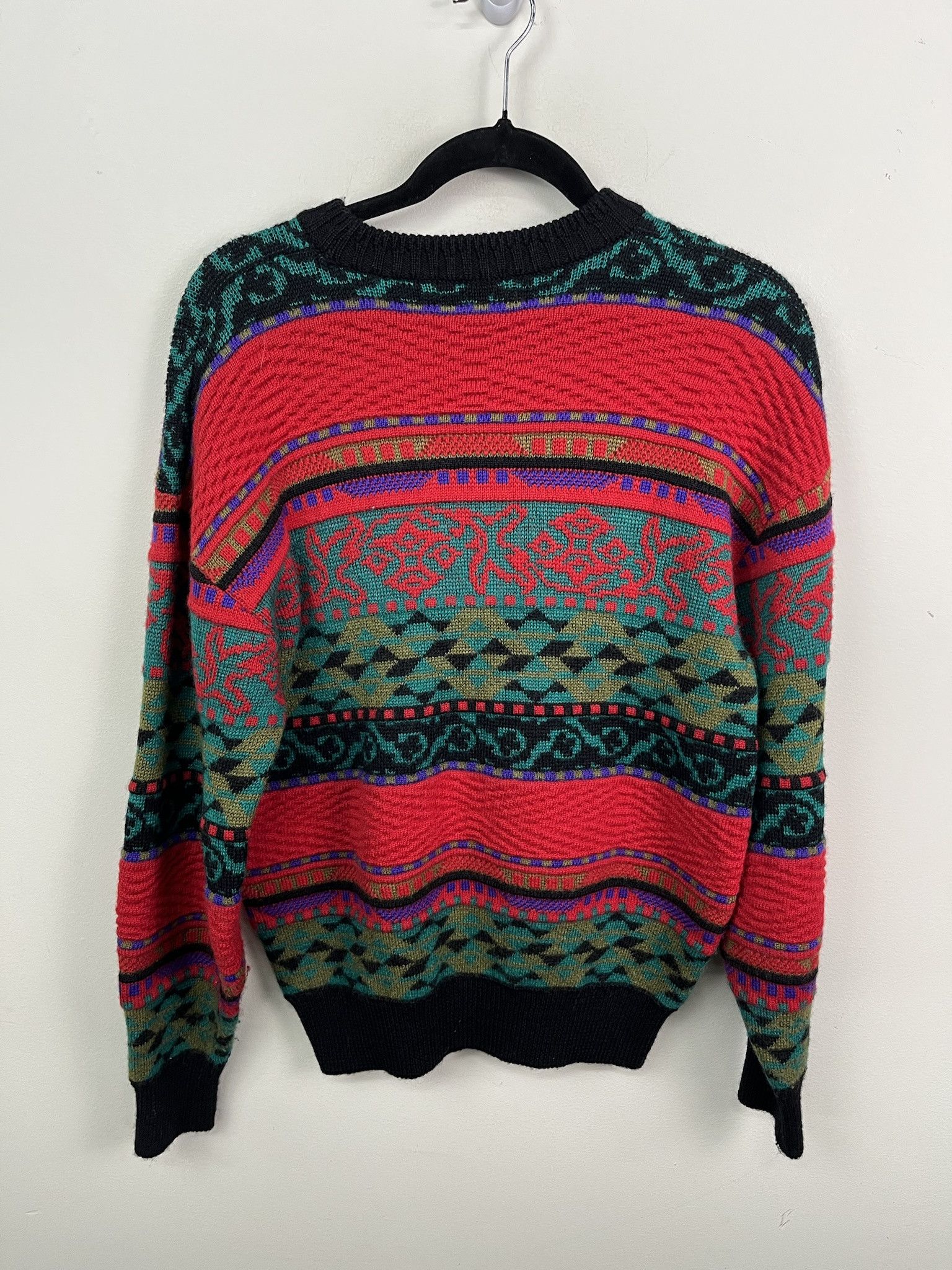Coogi Vintage Sweater 1990s Giovanni Uomo Coogi Style 3D Knit Sweater Size S Size US S / EU 44-46 / 1 - 3 Thumbnail