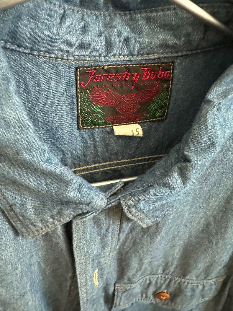 Freewheelers Freewheelers Youth Denim Shirt Size US L / EU 52-54 / 3 - 2 Thumbnail