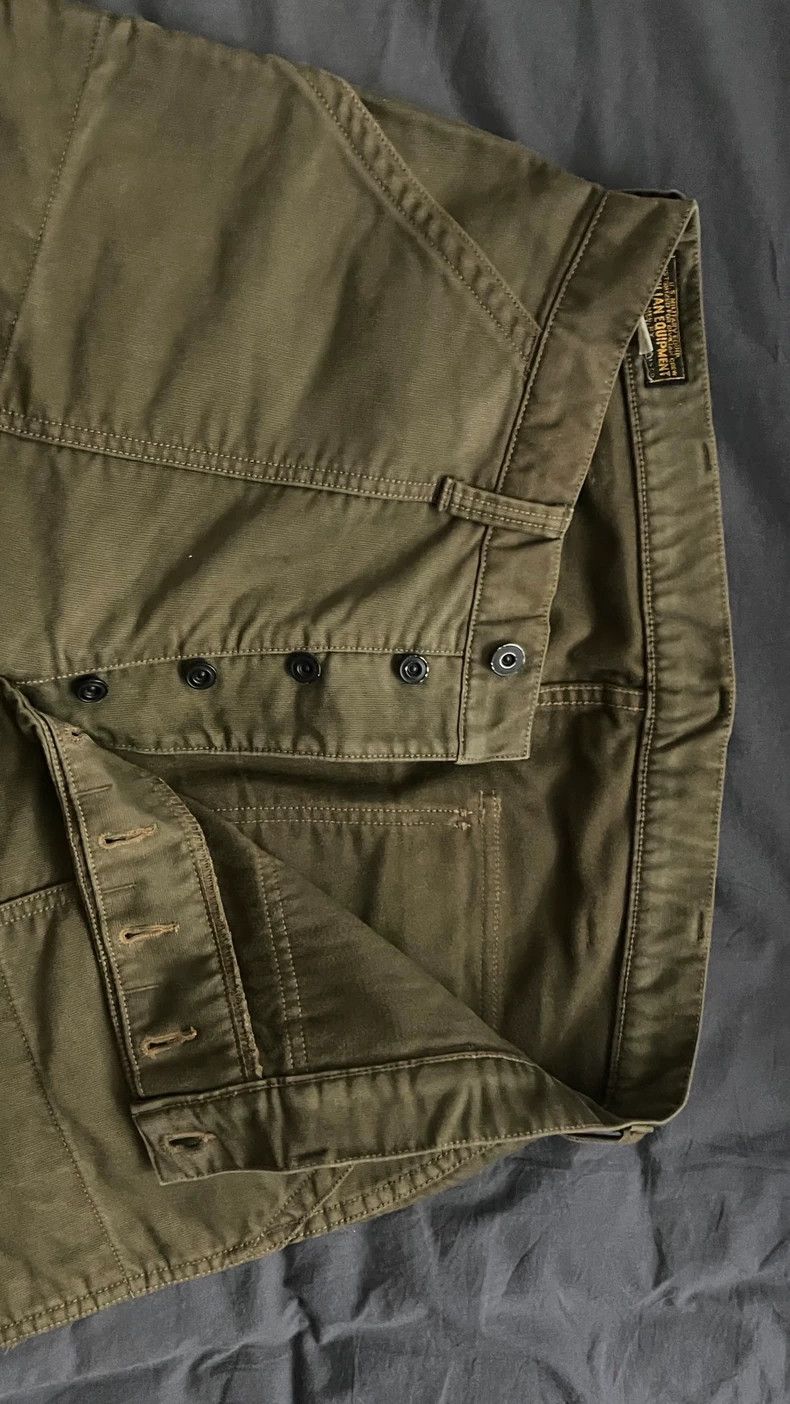 Freewheelers Military Green Jungle Deck Pants Size US 34 / EU 50 - 7 Thumbnail