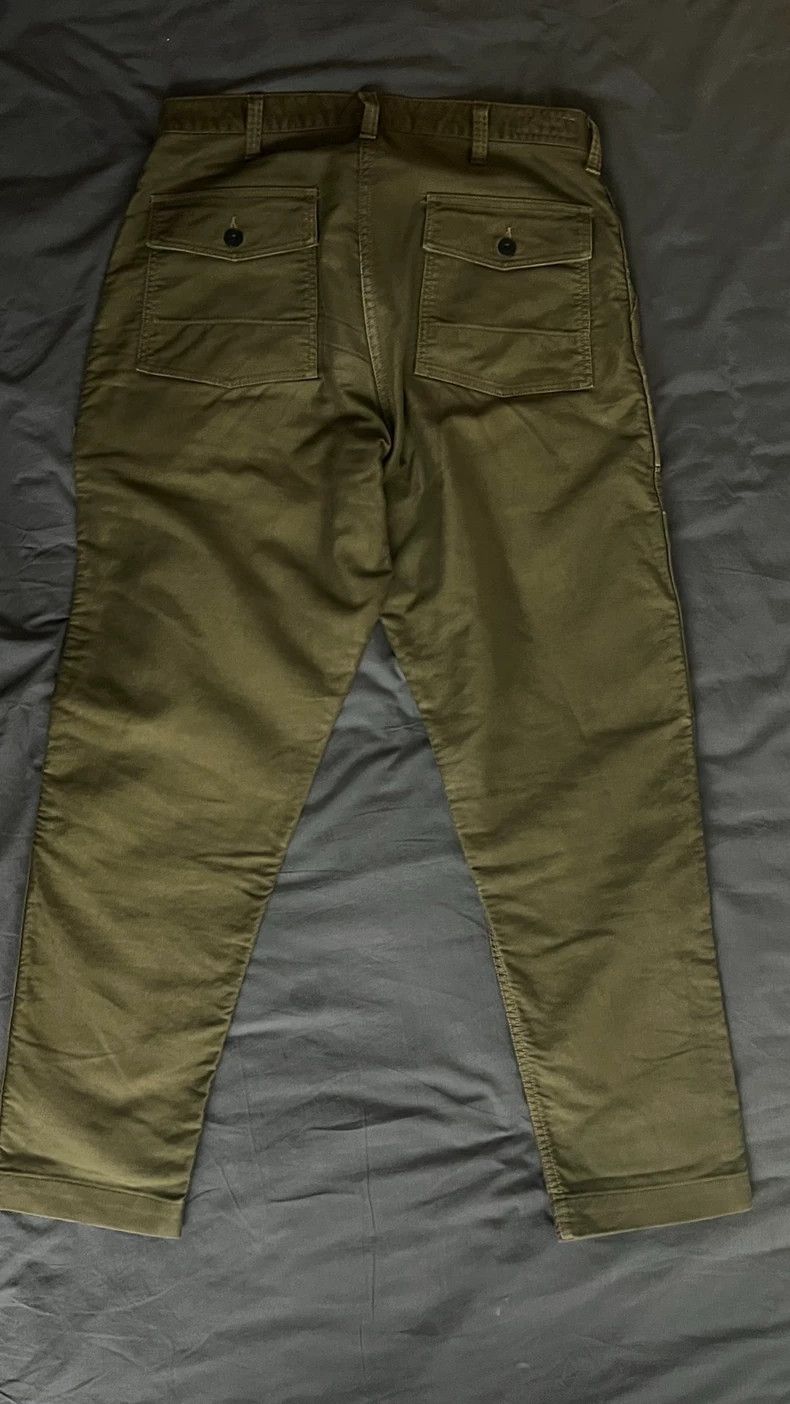 Freewheelers Military Green Jungle Deck Pants Size US 34 / EU 50 - 2 Thumbnail