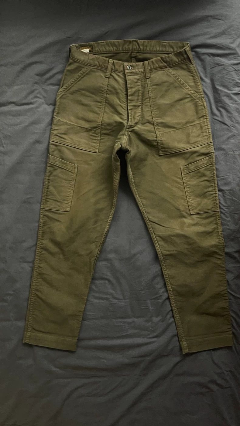 Freewheelers Military Green Jungle Deck Pants Size US 34 / EU 50 - 4 Thumbnail
