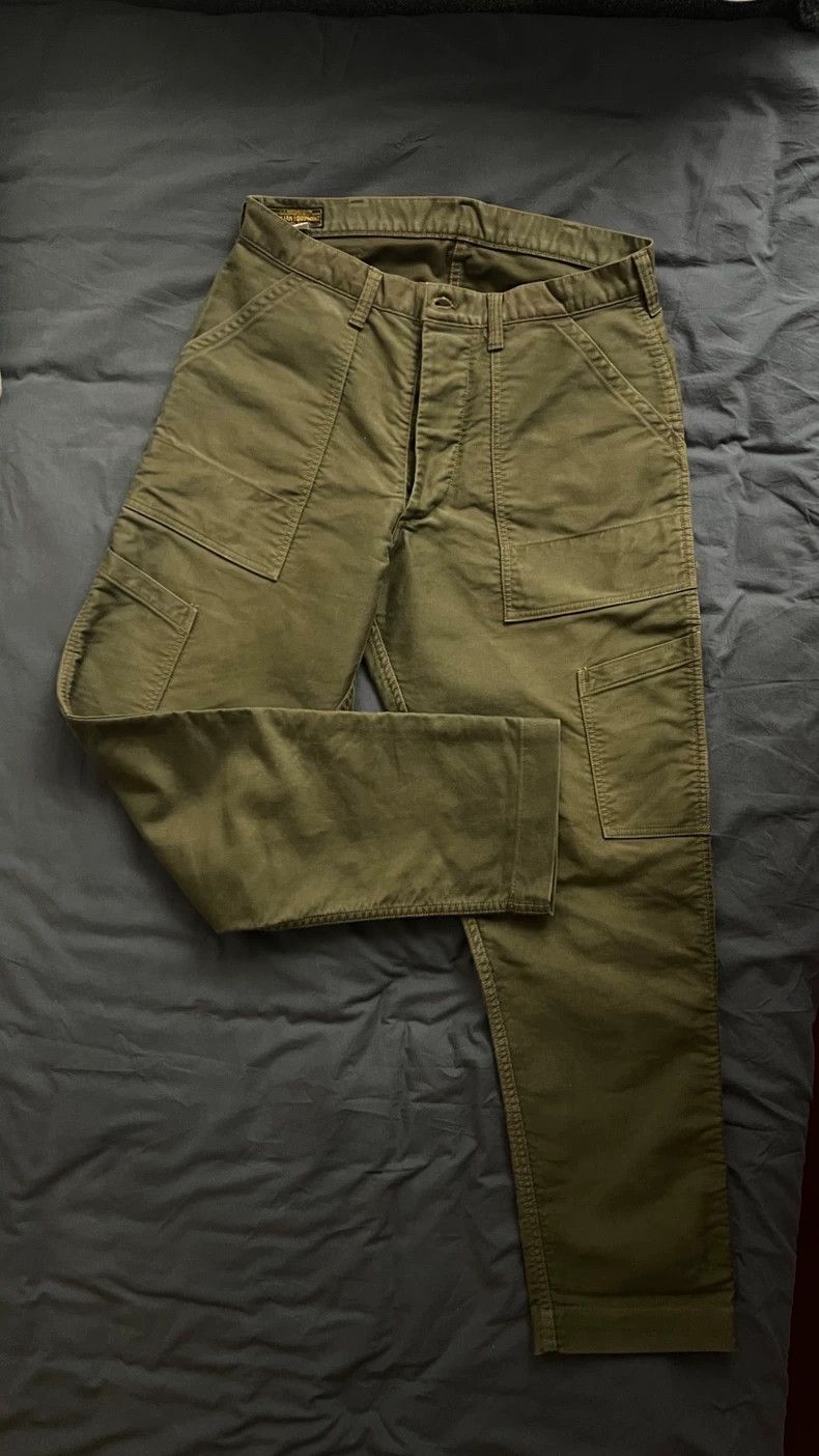 Freewheelers Military Green Jungle Deck Pants Size US 34 / EU 50 - 8 Thumbnail