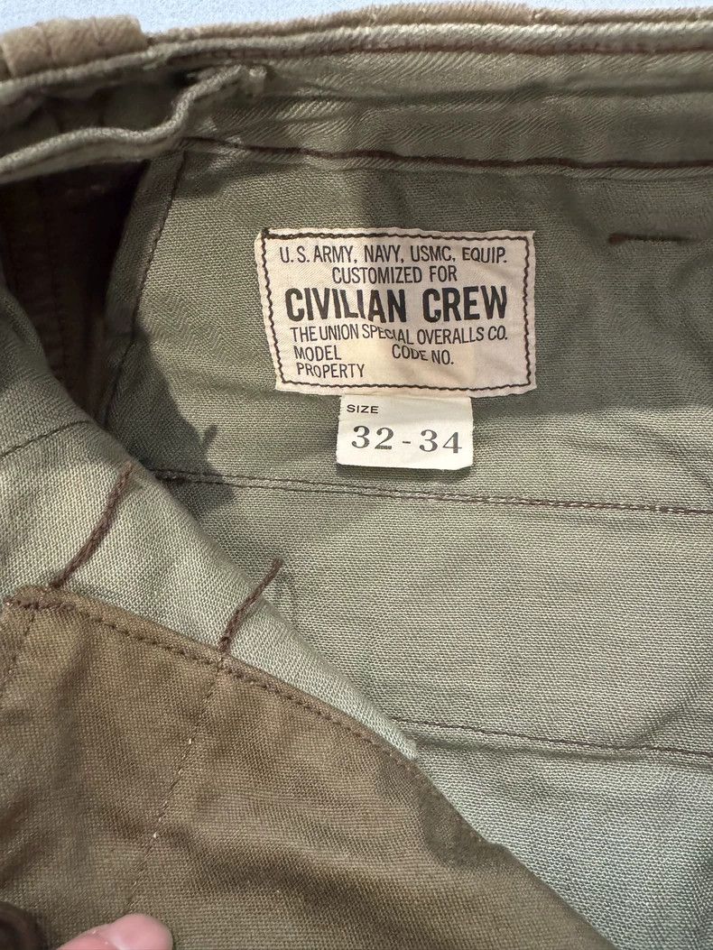 Freewheelers Freewheelers M-1943 Modified Trousers Size US 32 / EU 48 - 3 Thumbnail