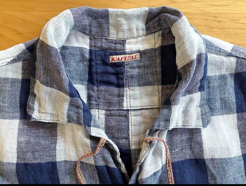 Kapital Floral Tie-Up Shirt by Kapital Size US M / EU 48-50 / 2 - 4 Thumbnail