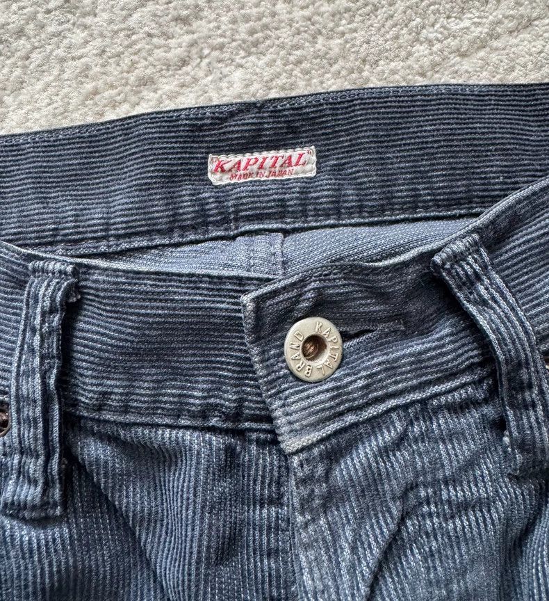 Kapital Kapital Corduroy Pants in Vintage Blue Size US 32 / EU 48 - 7 Thumbnail