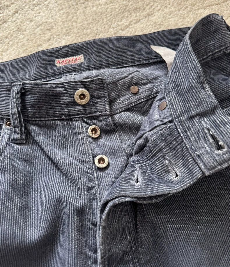 Kapital Kapital Corduroy Pants in Vintage Blue Size US 32 / EU 48 - 6 Thumbnail