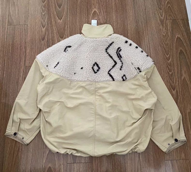 Kapital KAPITAL Fleece Panel Pullover Jacket Size US M / EU 48-50 / 2 - 2 Thumbnail