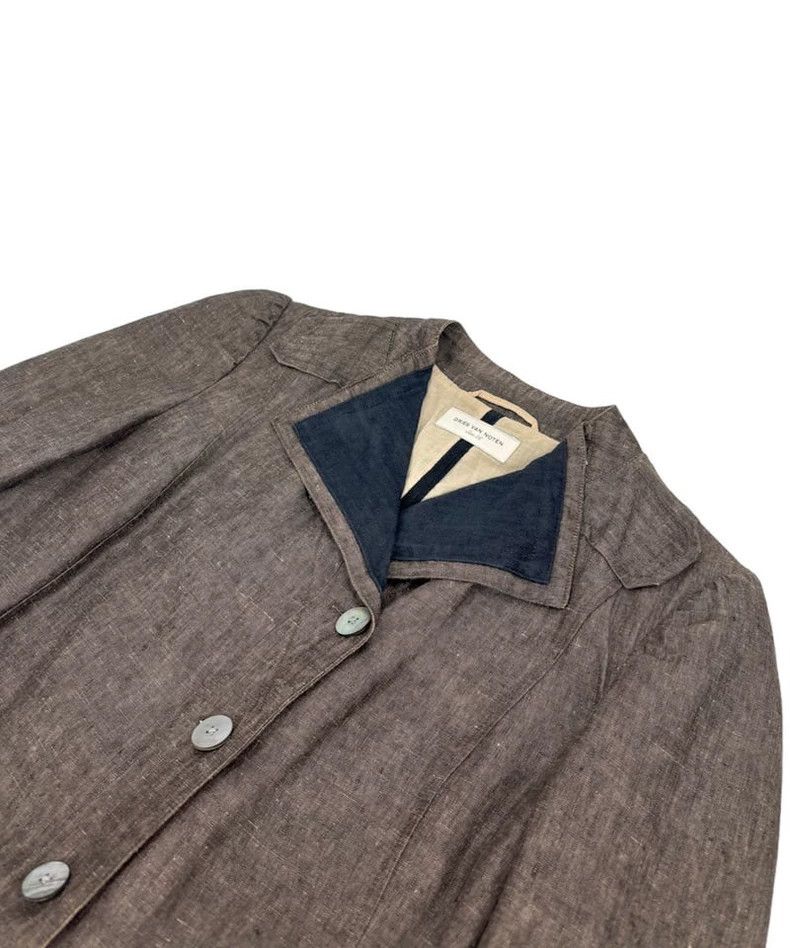Dries Van Noten Dries Van Noten 2000s Linen Jacket Size US M / EU 48-50 / 2 - 4 Thumbnail