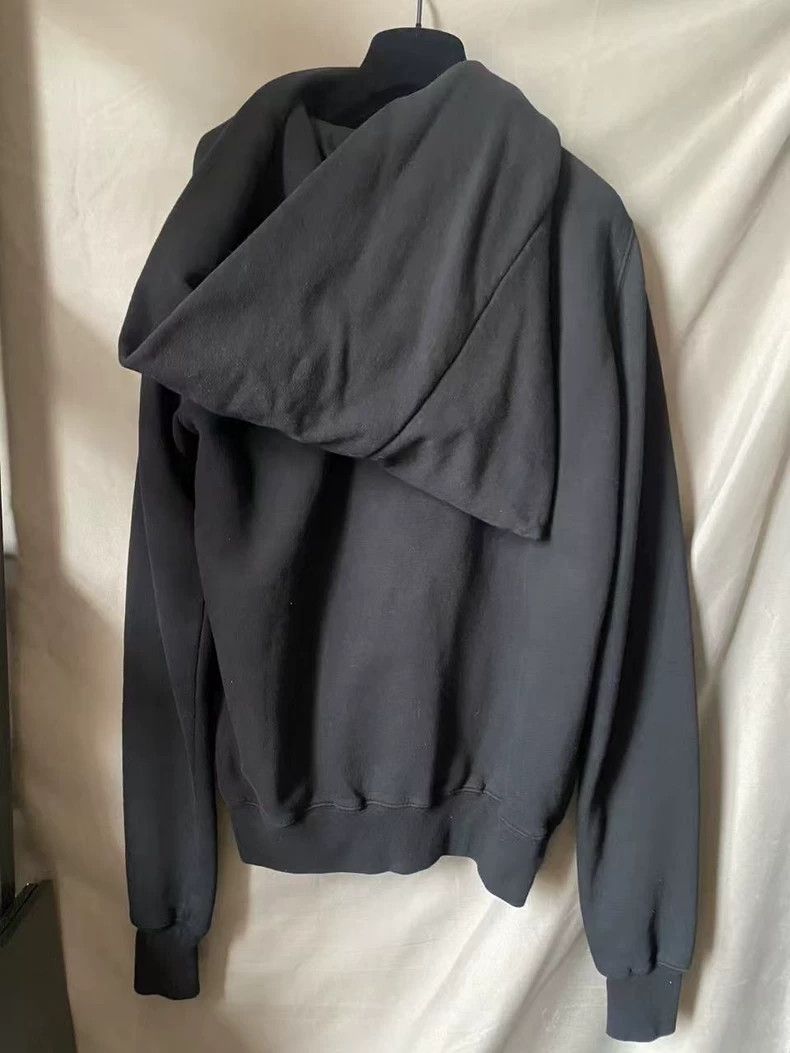 Rick Owens Black Rick Owens Hooded Jacket Size US XS / EU 42 / 0 - 3 Thumbnail