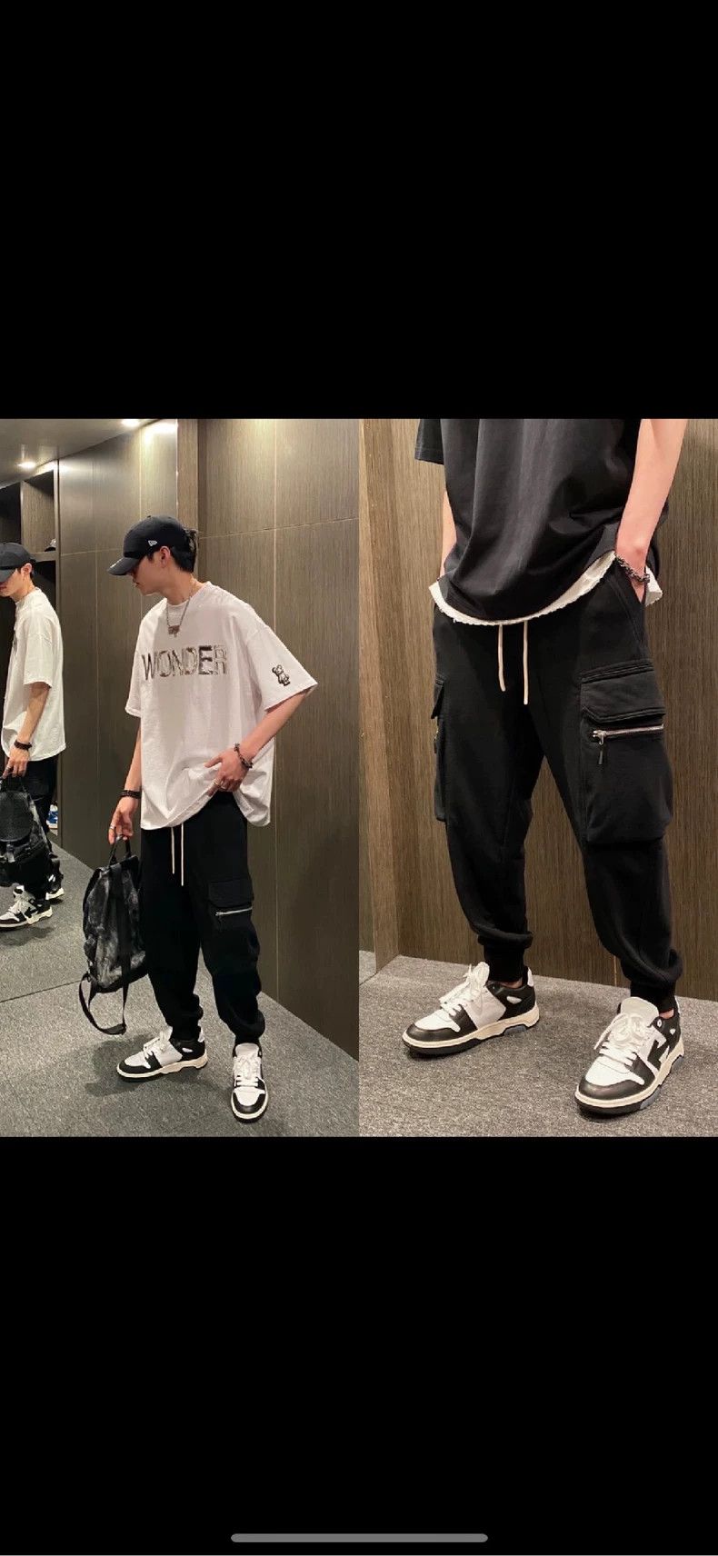 Rick Owens Rick Owens Black Pocket Drawstring Cargo Pants Size US 34 / EU 50 - 7 Thumbnail