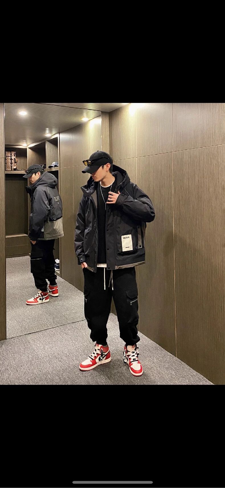 Rick Owens Rick Owens Black Pocket Drawstring Cargo Pants Size US 34 / EU 50 - 8 Thumbnail