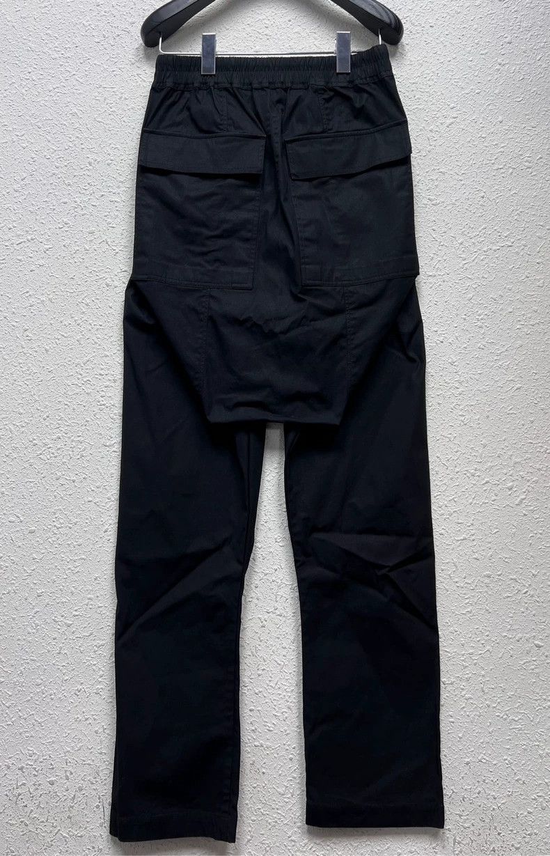 Rick Owens Black Drawstring Trousers by Rick Owens Size US 34 / EU 50 - 2 Thumbnail