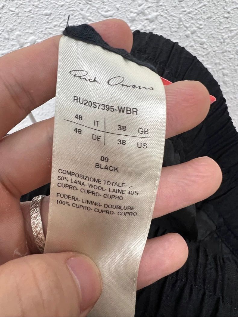 Rick Owens Rick Owens Drawstring Cropped Pants Size US 34 / EU 50 - 3 Thumbnail