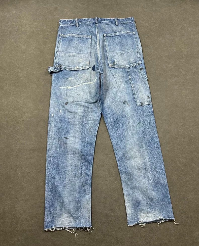 Saint Michael Saint Michael Denim Pants with Distressed Details Size US 32 / EU 48 - 2 Thumbnail