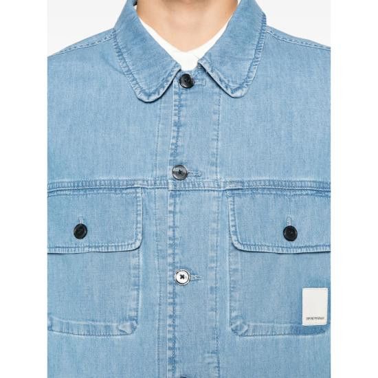 Emporio Armani EMPORIO ARMANI Men Long Tops AF13910 EM001709 MB003 BLUE Size US S / EU 44-46 / 1 - 2 Thumbnail