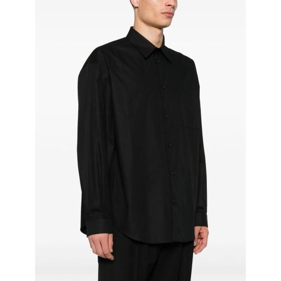 Laneus LANEUS Men Long Tops ASI007 110 BLACK Size US M / EU 48-50 / 2 - 2 Thumbnail