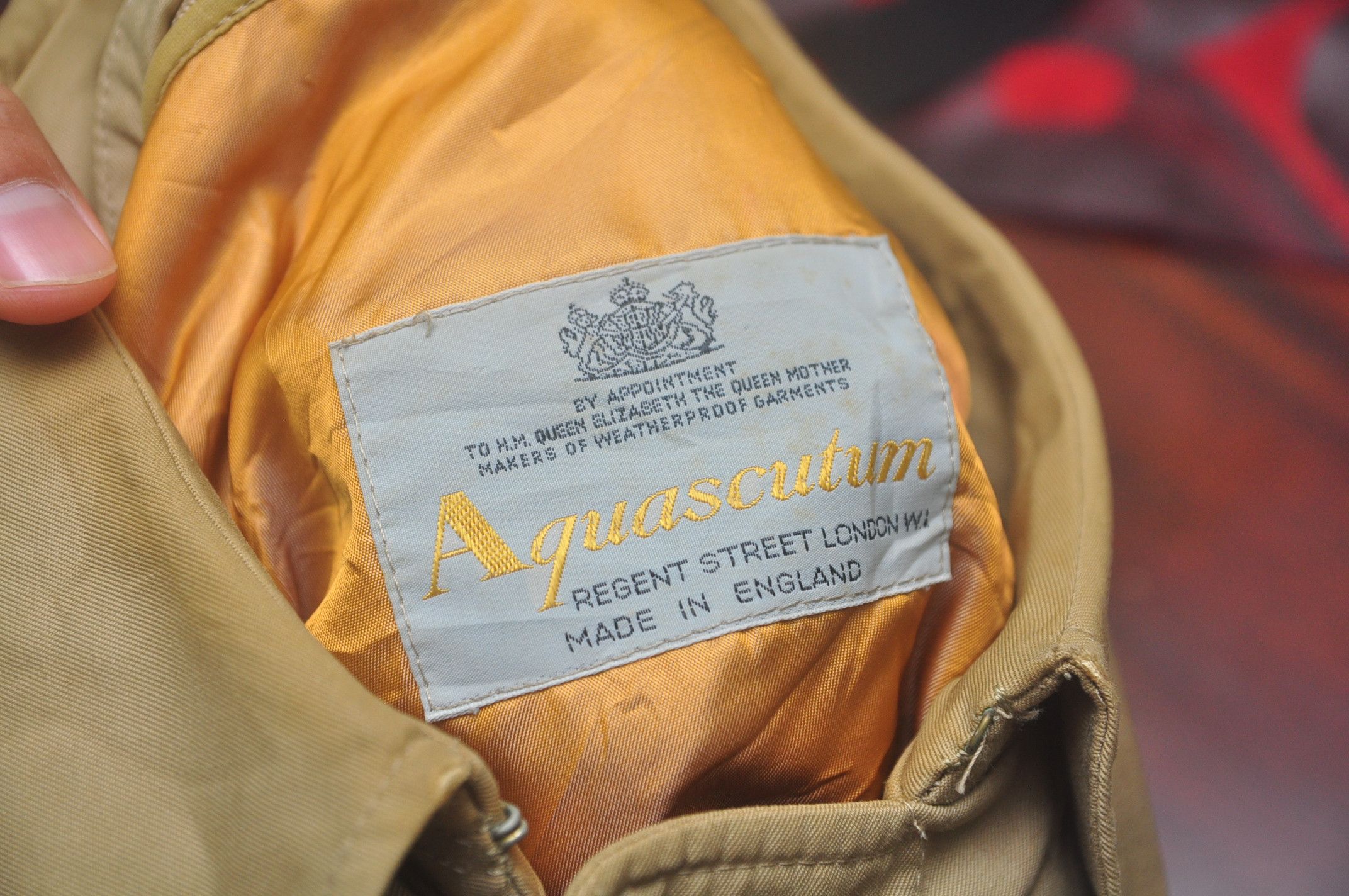 Aquascutum Vtg Aquascutum Made In England Travis Scott Fashion Style Size US XL / EU 56 / 4 - 5 Thumbnail