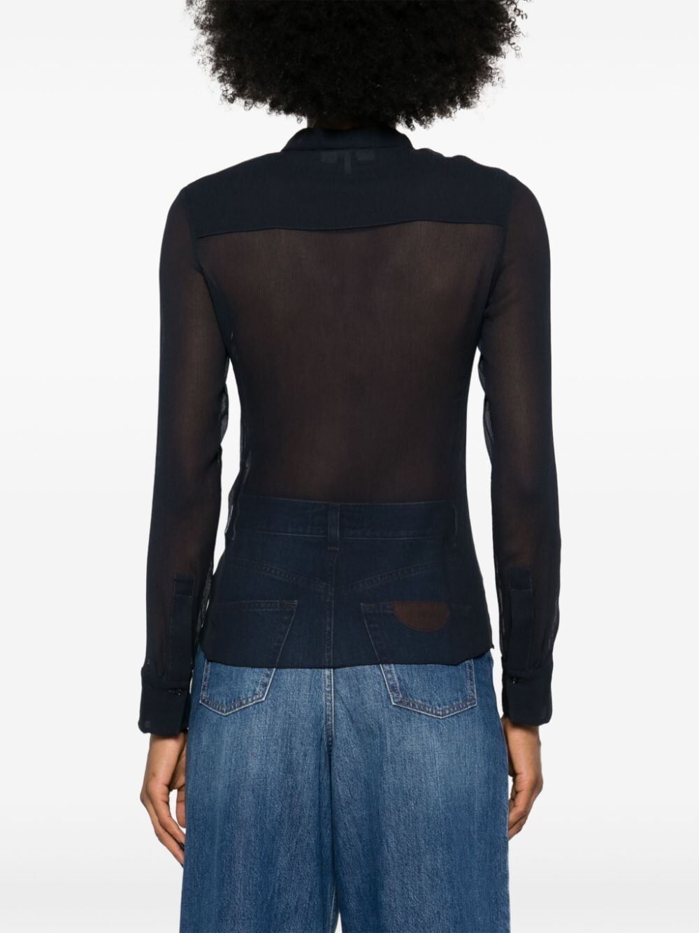 Chloe SILK CREPON SHIRT Size M / US 6-8 / IT 42-44 - 3 Thumbnail