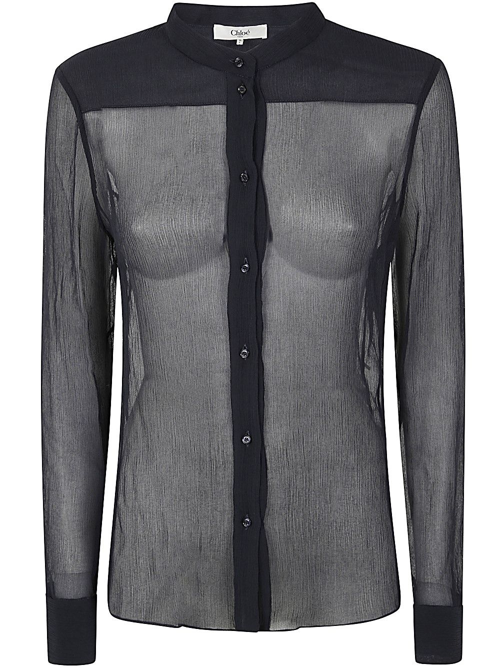 Chloe SILK CREPON SHIRT Size M / US 6-8 / IT 42-44 - 6 Thumbnail
