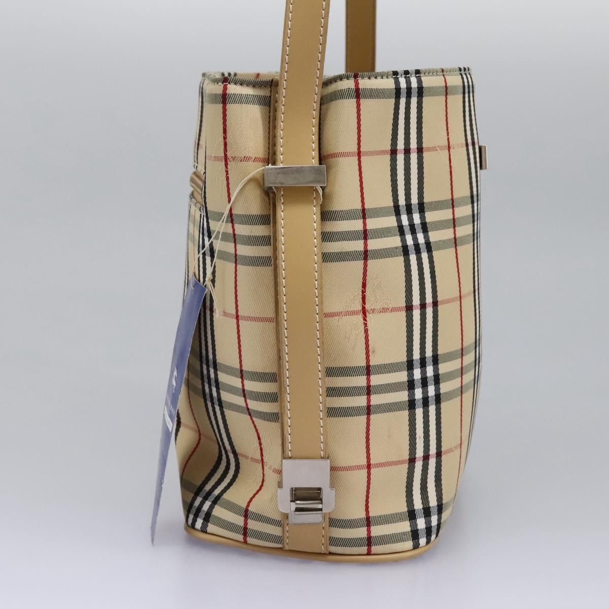 Burberry Blue Label Beige Canvas Shoulder Bag (Pre-Owned) Size ONE SIZE - 4 Thumbnail