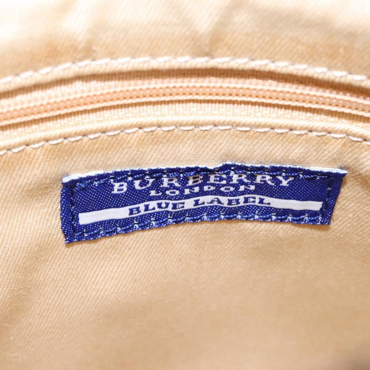 Burberry Blue Label Beige Canvas Shoulder Bag (Pre-Owned) Size ONE SIZE - 16 Thumbnail