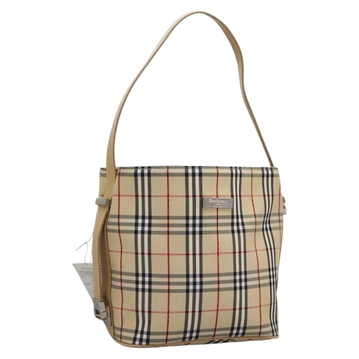 Burberry Blue Label Beige Canvas Shoulder Bag (Pre-Owned) Size ONE SIZE - 18 Thumbnail