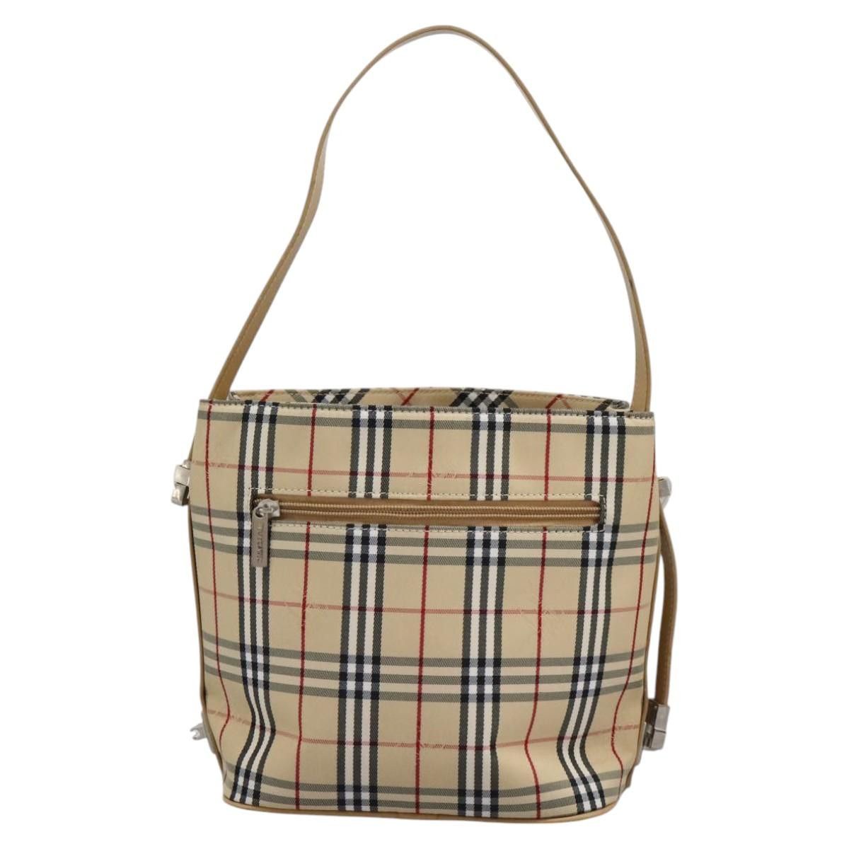 Burberry Blue Label Beige Canvas Shoulder Bag (Pre-Owned) Size ONE SIZE - 2 Thumbnail