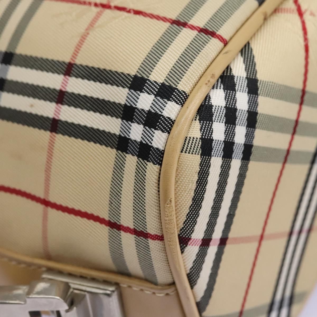 Burberry Blue Label Beige Canvas Shoulder Bag (Pre-Owned) Size ONE SIZE - 9 Thumbnail