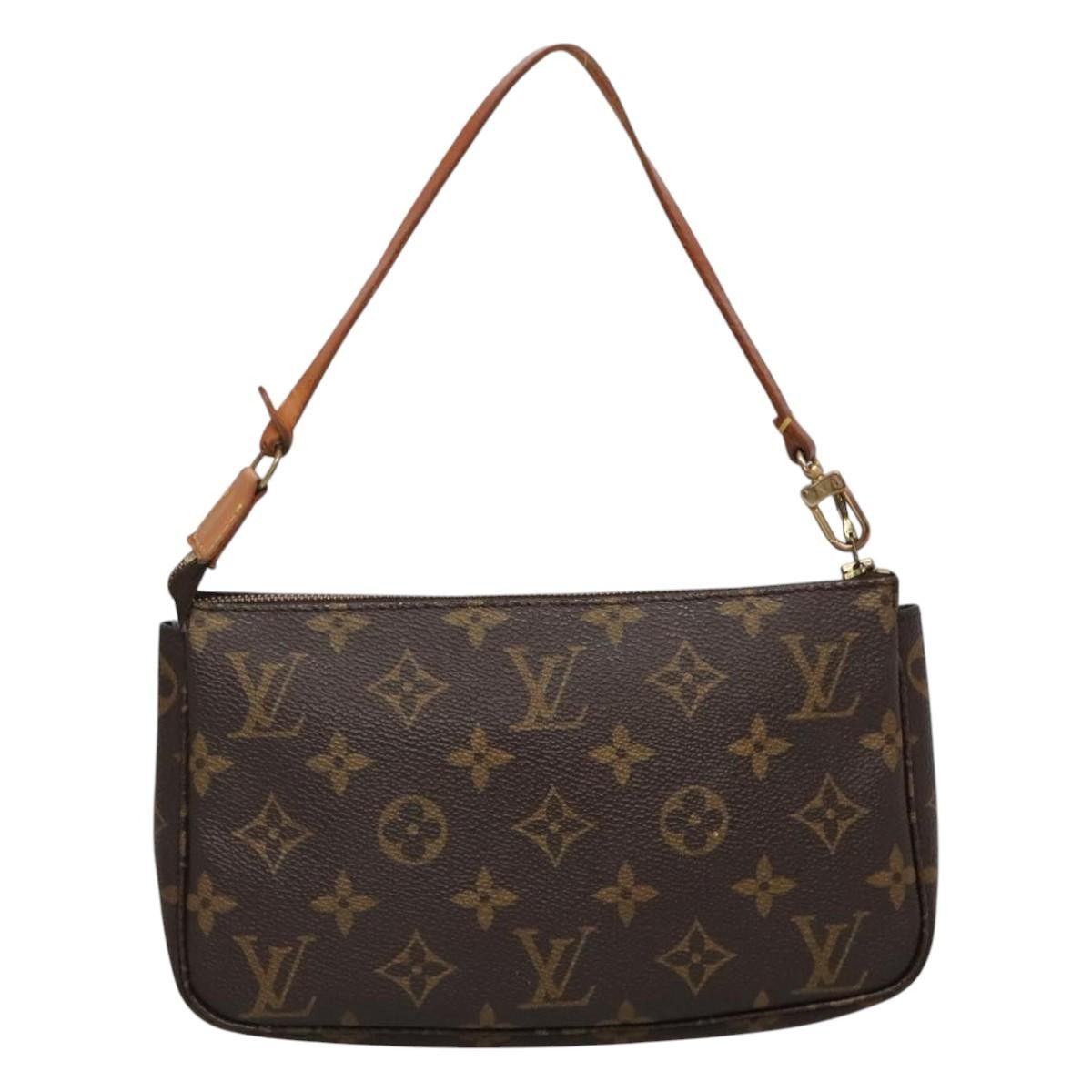 Louis Vuitton Pochette Accessoire Brown Canvas Clutch Bag (Pre-Owned) Size ONE SIZE - 2 Thumbnail
