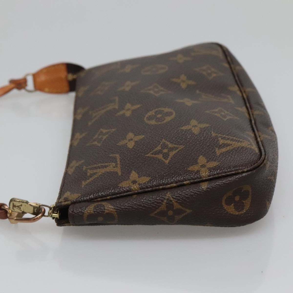 Louis Vuitton Pochette Accessoire Brown Canvas Clutch Bag (Pre-Owned) Size ONE SIZE - 15 Thumbnail