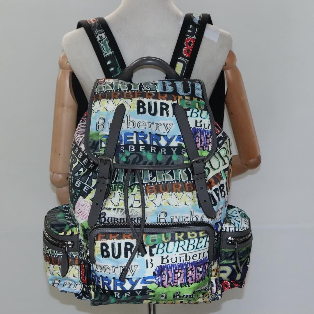 Burberry Multicolour Synthetic Backpack Bag (Pre-Owned) Size ONE SIZE - 15 Thumbnail