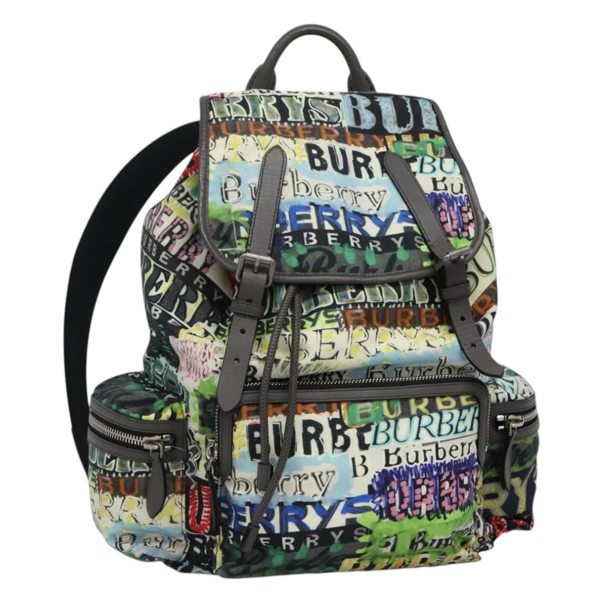 Burberry Multicolour Synthetic Backpack Bag (Pre-Owned) Size ONE SIZE - 16 Thumbnail