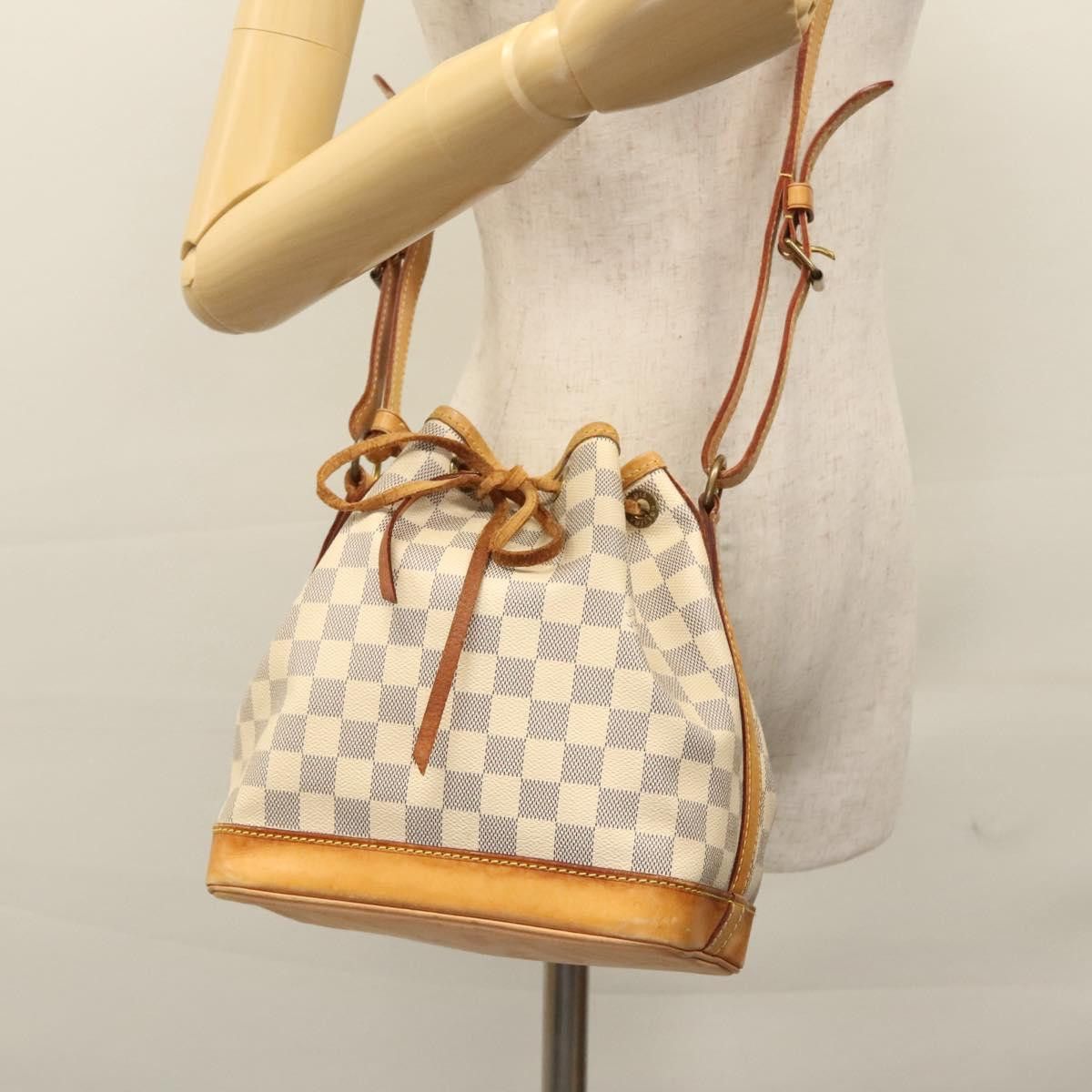 Louis Vuitton Noé Bb Grey Canvas Shoulder Bag (Pre-Owned) Size ONE SIZE - 15 Thumbnail