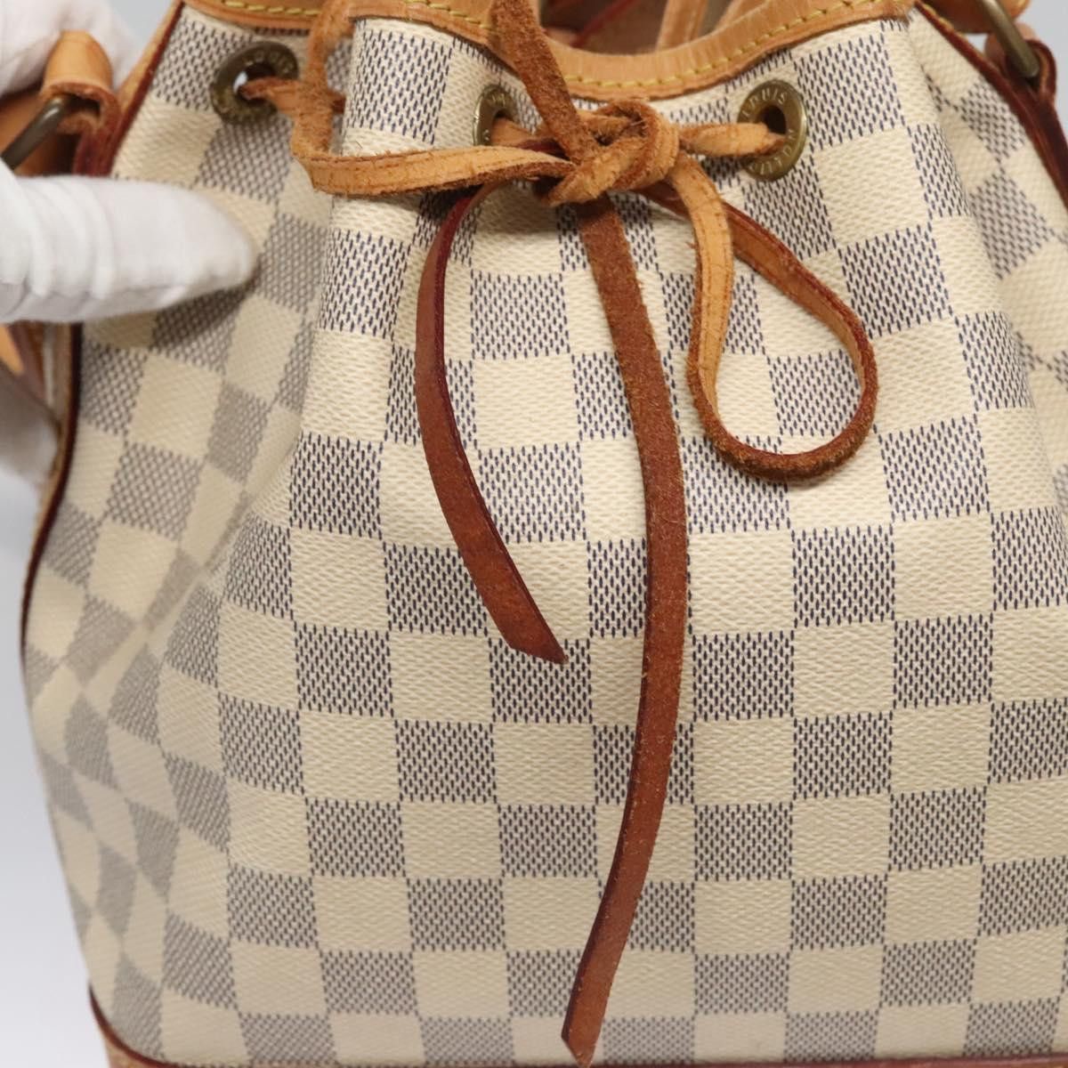 Louis Vuitton Noé Bb Grey Canvas Shoulder Bag (Pre-Owned) Size ONE SIZE - 19 Thumbnail