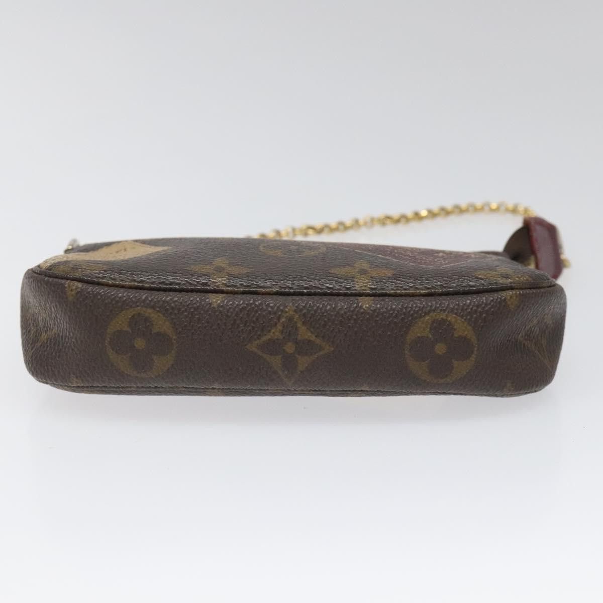 Louis Vuitton Mini Pochette Accessoires Brown Canvas Clutch Bag Size ONE SIZE - 19 Thumbnail