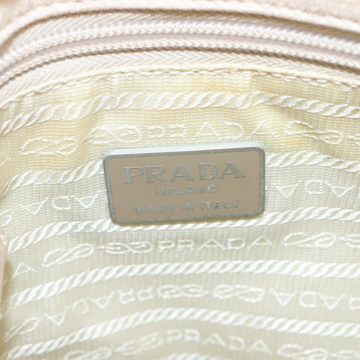 Prada Beige Canvas Shoulder Bag (Pre-Owned) Size ONE SIZE - 13 Thumbnail