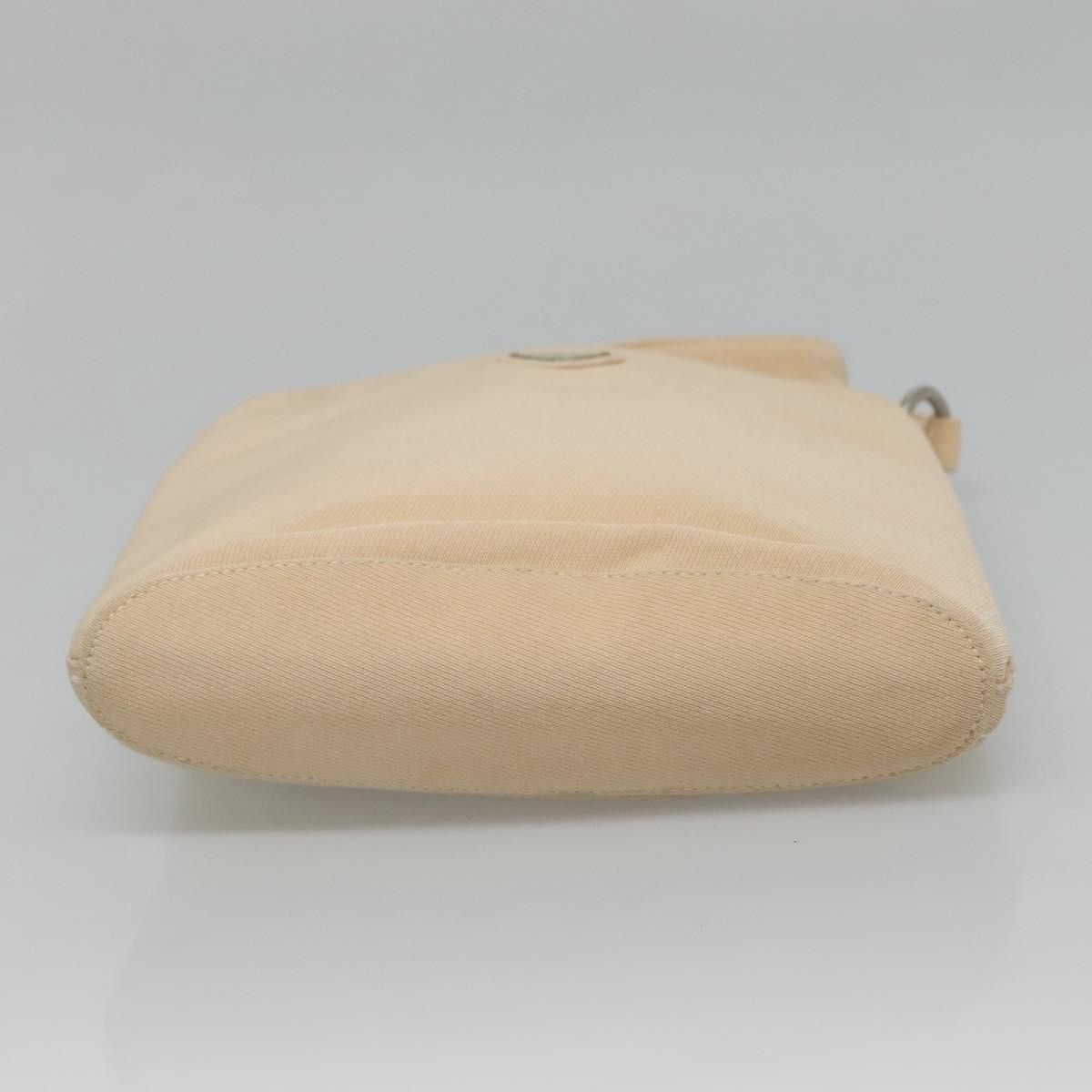 Prada Beige Canvas Shoulder Bag (Pre-Owned) Size ONE SIZE - 18 Thumbnail