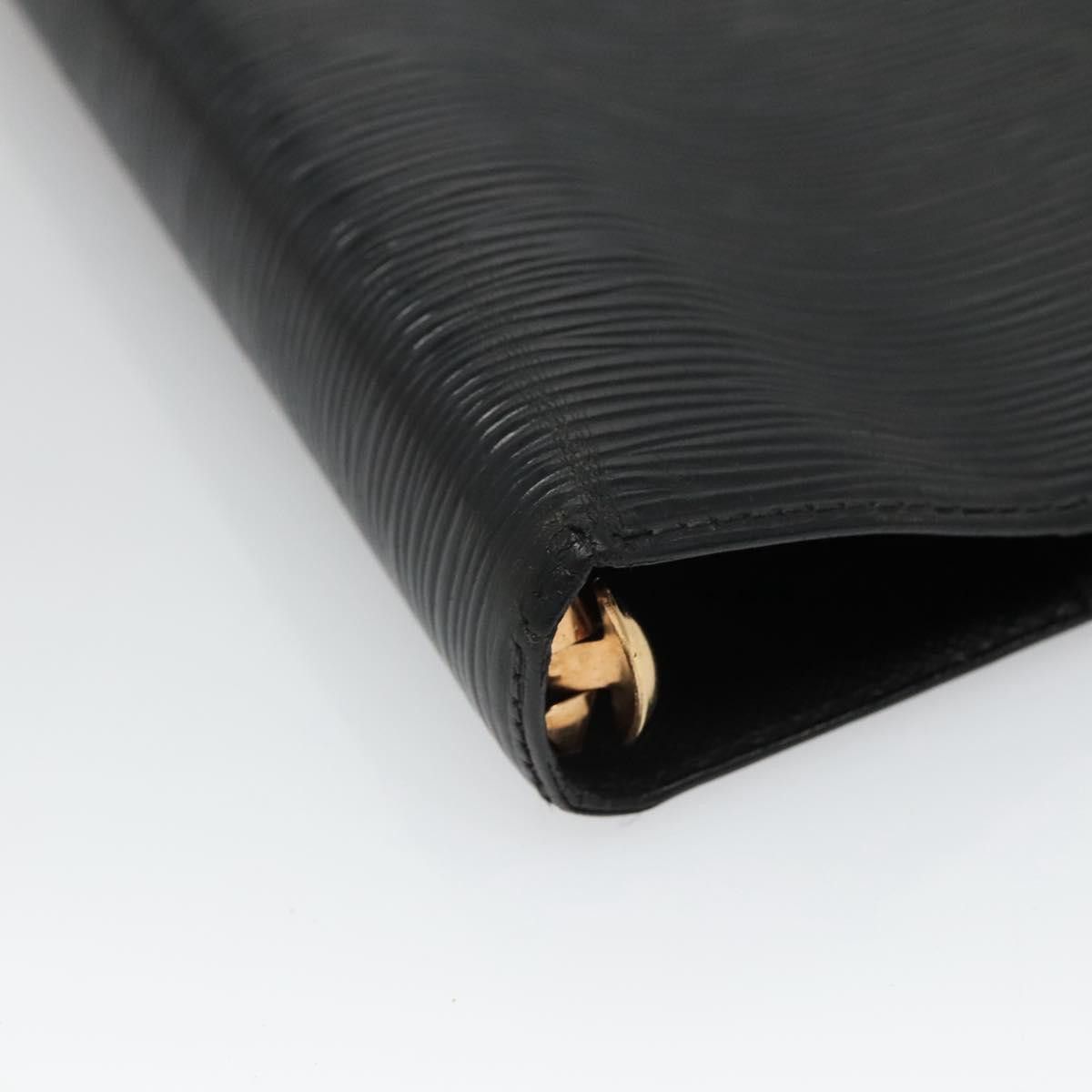 Louis Vuitton Agenda Cover Black Leather Wallet (Pre-Owned) Size ONE SIZE - 6 Thumbnail