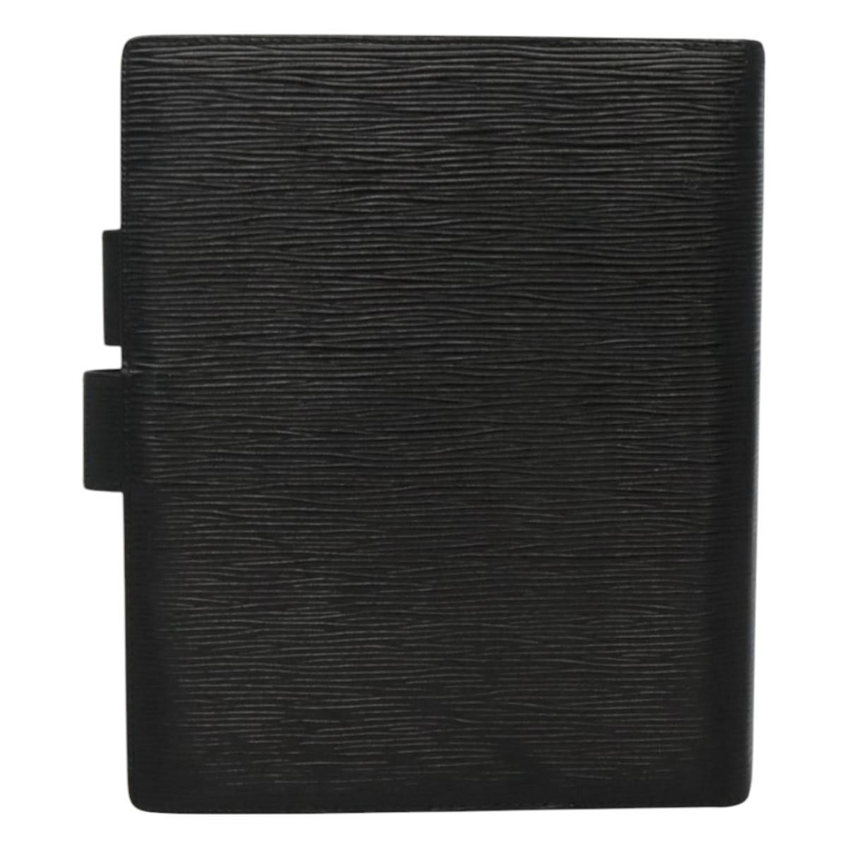 Louis Vuitton Agenda Cover Black Leather Wallet (Pre-Owned) Size ONE SIZE - 2 Thumbnail