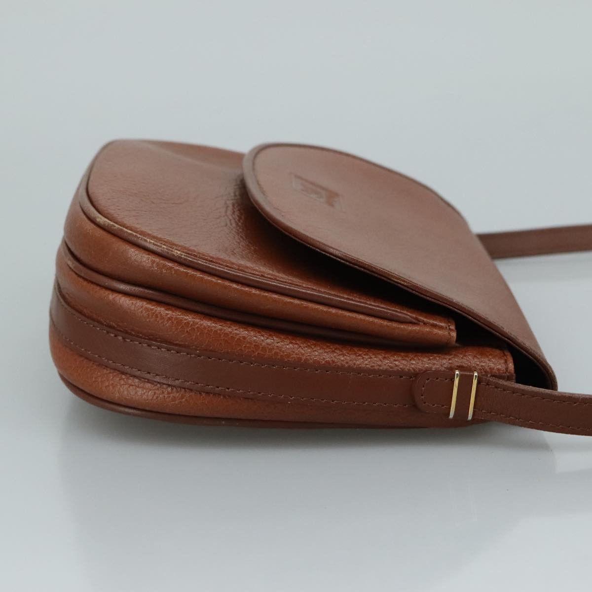 Burberry Brown Leather Shoulder Bag (Pre-Owned) Size ONE SIZE - 3 Thumbnail