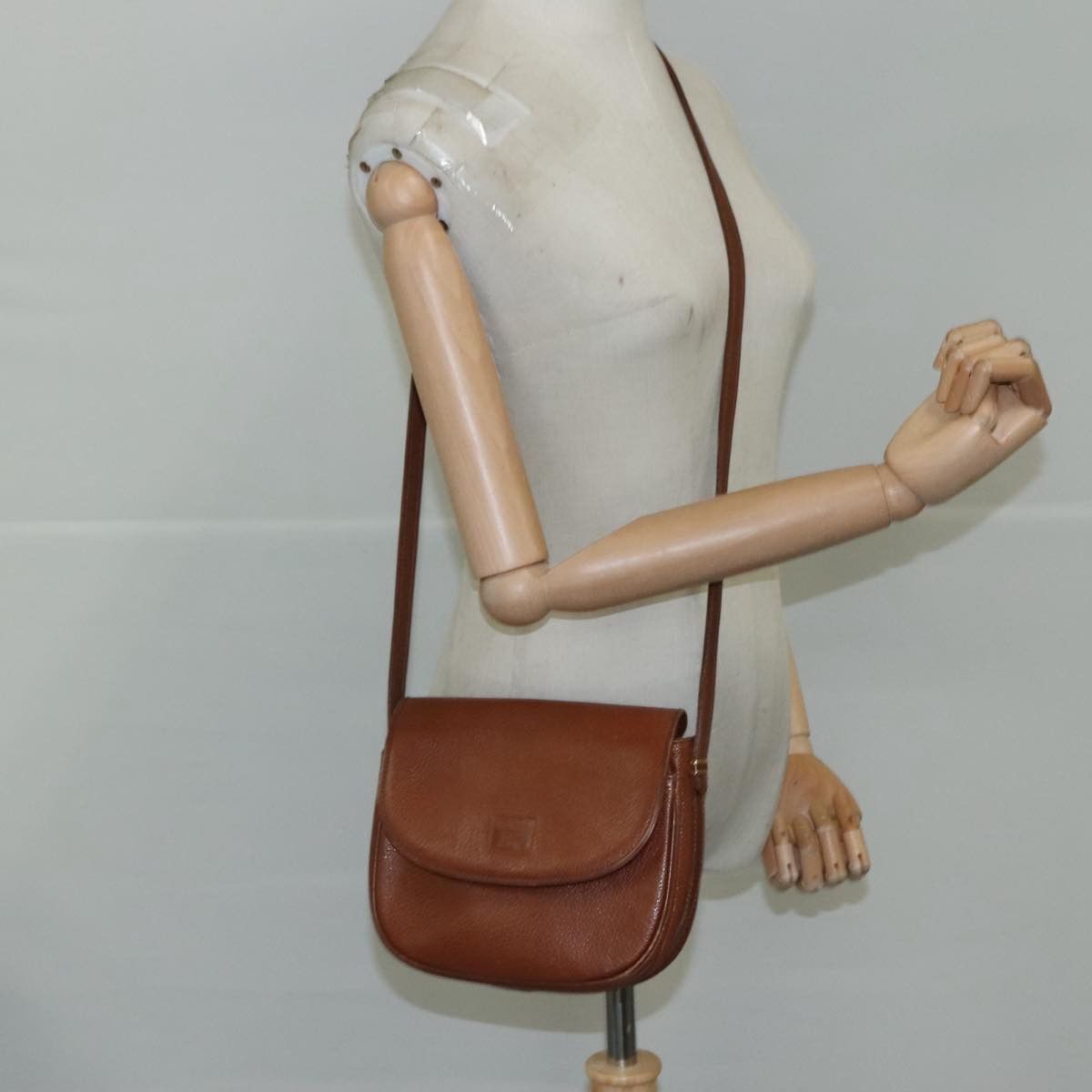 Burberry Brown Leather Shoulder Bag (Pre-Owned) Size ONE SIZE - 13 Thumbnail