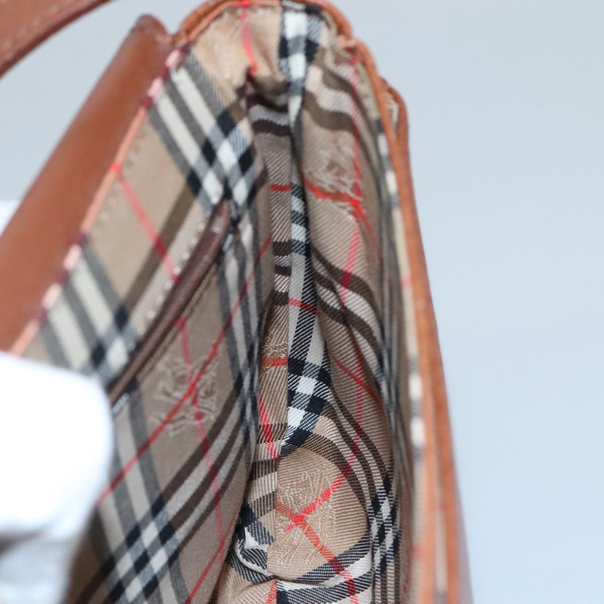 Burberry Brown Leather Shoulder Bag (Pre-Owned) Size ONE SIZE - 18 Thumbnail