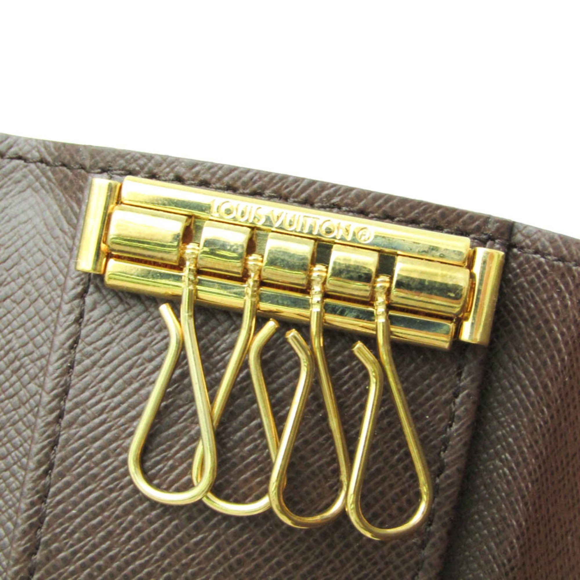 Louis Vuitton Multiclés 4 Brown Canvas Wallet (Pre-Owned) Size ONE SIZE - 5 Thumbnail
