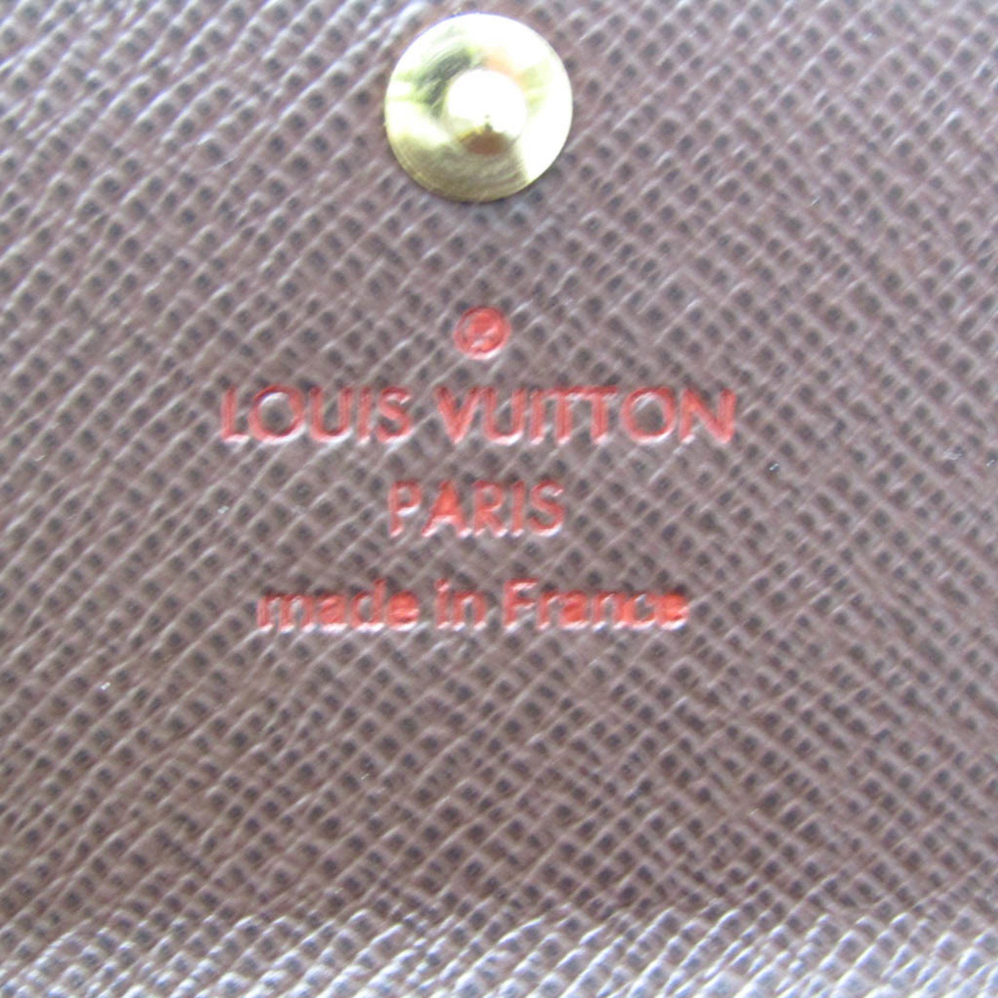 Louis Vuitton Multiclés 4 Brown Canvas Wallet (Pre-Owned) Size ONE SIZE - 7 Thumbnail