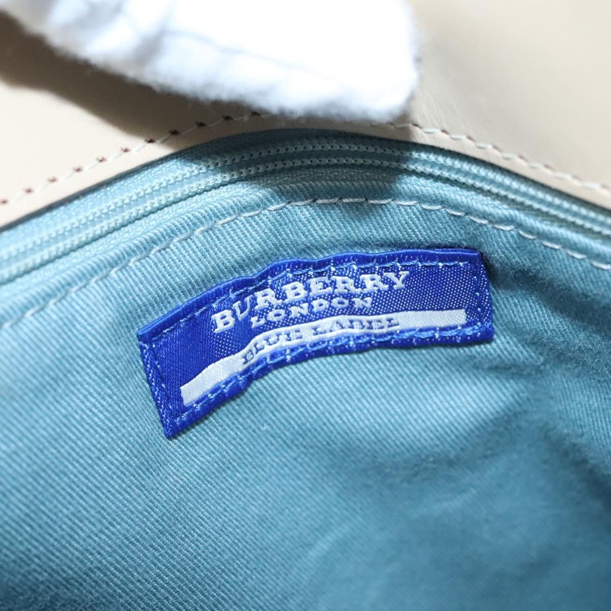 Burberry Blue Label Blue Canvas Tote Bag (Pre-Owned) Size ONE SIZE - 13 Thumbnail