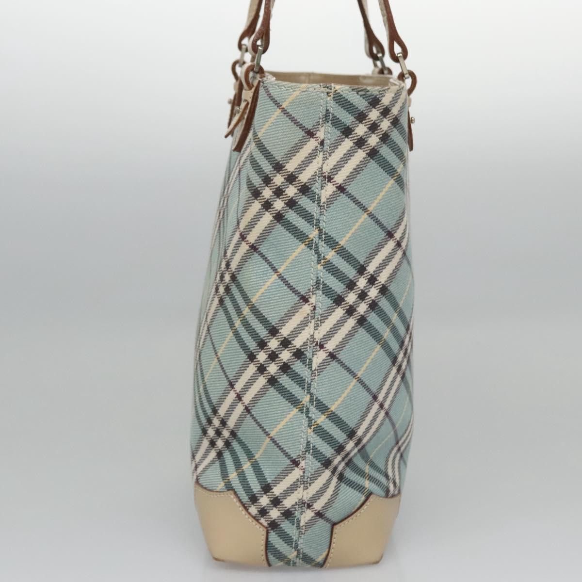 Burberry Blue Label Blue Canvas Tote Bag (Pre-Owned) Size ONE SIZE - 4 Thumbnail